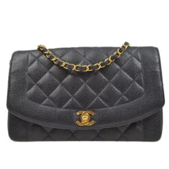 AMORE Vintage CHANEL 1994-1996 Diana Flap Medium Black Caviar 73182 -Best Jewelry Store 20220620 73182 01 b3eeeb40 4904 40b3 811b 635724c725a4