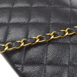 AMORE Vintage CHANEL 1994-1996 Diana Flap Medium Black Caviar 73182 -Best Jewelry Store 20220620 73182 04