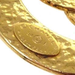 AMORE Vintage CHANEL Medallion Brooch Pin Gold 94P 05901 -Best Jewelry Store 20220623 05901 03