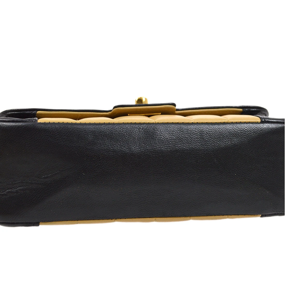 AMORE Vintage CHANEL 1991-1994 Beige Lambskin Vertical Border Flap Mini 23017 15 AMORE Vintage CHANEL 1991-1994 Beige Lambskin Vertical Border Flap Mini 23017 - Image 13