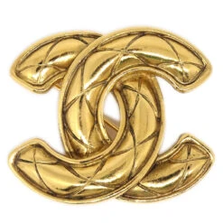 AMORE Vintage CHANEL Quilted Brooch Pin Gold 1153 94725 14 AMORE Vintage CHANEL Quilted Brooch Pin Gold 1153 94725 -Best Jewelry Store 20220711 94725 01 75522e15 f2e6 42b5 bca1 34a01a730ea1
