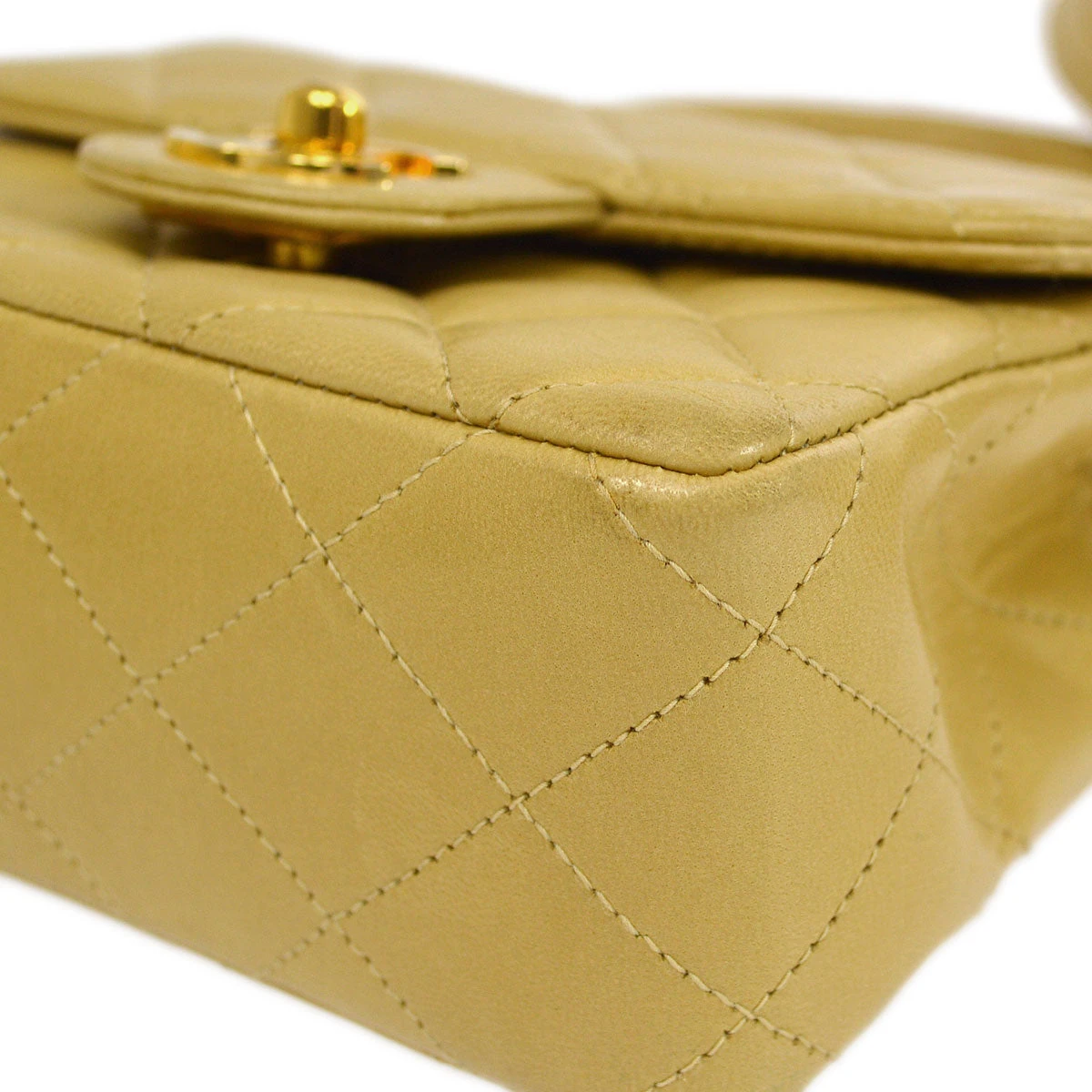 AMORE Vintage CHANEL 1994 Classic Flap Handbag Set Beige Lambskin 94751 16 AMORE Vintage CHANEL 1994 Classic Flap Handbag Set Beige Lambskin 94751 - Image 14