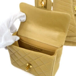 AMORE Vintage CHANEL 1994 Classic Flap Handbag Set Beige Lambskin 94751 39 AMORE Vintage CHANEL 1994 Classic Flap Handbag Set Beige Lambskin 94751 -Best Jewelry Store 20220711 94751 07 f35904a4 dd54 4f96 a87e ba1113feeeab