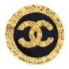 AMORE Vintage CHANEL 1993 Brooch Pin Gold Black 64502 -Best Jewelry Store 20220715 64502 01