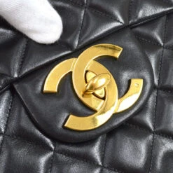 AMORE Vintage CHANEL 1994-1996 Black Lambskin Classic Flap Maxi 64429 -Best Jewelry Store 20220721 64429 04 53fe9933 d685 4b12 bcd9 9fefb8f1e5e4