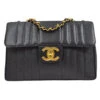 AMORE Vintage CHANEL 1994-1996 Big CC Vertical Classic Flap Jumbo Black Caviar 74701 -Best Jewelry Store 20220816 74701 01