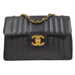 AMORE Vintage CHANEL 1994-1996 Big CC Vertical Classic Flap Jumbo Black Caviar 74701 -Best Jewelry Store 20220816 74701 01 d8442437 47f4 4801 9b0e 699ff9db2549