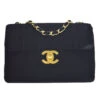 AMORE Vintage CHANEL 1994-1996 Vertical Stitch Classic Flap Jumbo Black Velvet A41370i 1 AMORE Vintage CHANEL 1994-1996 Vertical Stitch Classic Flap Jumbo Black Velvet A41370i -Best Jewelry Store 20220825 a41370i 01