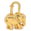 AMORE Vintage HERMES 1988 Elephant Cadena Bag Charm Gold Small Good 86139 1 AMORE Vintage HERMES 1988 Elephant Cadena Bag Charm Gold Small Good 86139 -Best Jewelry Store 20220908 86139 01