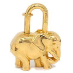 AMORE Vintage HERMES 1988 Elephant Cadena Bag Charm Gold Small Good 86139 -Best Jewelry Store 20220908 86139 01 6e8a351b 6701 4d54 9f69 695aeb2cc6cf