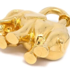 AMORE Vintage HERMES 1988 Elephant Cadena Bag Charm Gold Small Good 86139 -Best Jewelry Store 20220908 86139 03 e9b2b9ce b8f4 44d5 b9fc aeca7c514df0