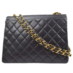AMORE Vintage CHANEL 1991-1994 CC Flap Maxi Black Lambskin 65023 33 AMORE Vintage CHANEL 1991-1994 CC Flap Maxi Black Lambskin 65023 -Best Jewelry Store 20220916 65023 02 9d7e74df 6235 4320 a9b9 ab98a43da9be