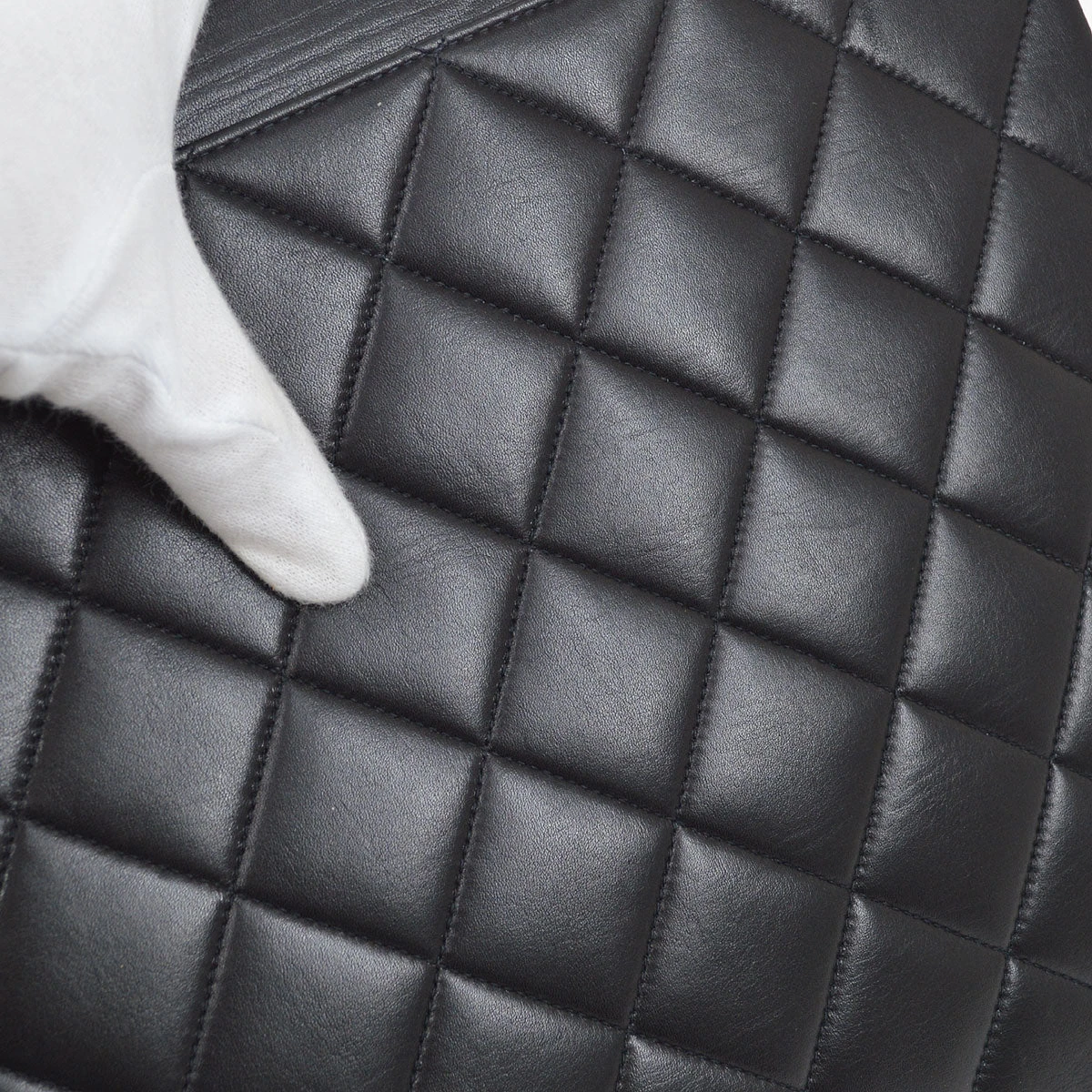 AMORE Vintage CHANEL 1991-1994 CC Flap Maxi Black Lambskin 65023 19 AMORE Vintage CHANEL 1991-1994 CC Flap Maxi Black Lambskin 65023 - Image 17