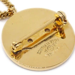 AMORE Vintage CHANEL Bag Brooch Pin Gold 93P 65492 -Best Jewelry Store 20220922 65492 04