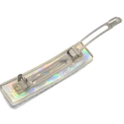 AMORE Vintage CHANEL 1997 Clear Rainbow Lucite Hair Clip Barrette 15817 -Best Jewelry Store 20221121 15817 03