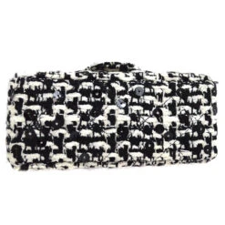 AMORE Vintage CHANEL * 1991-1994 Classic Flap Handbag Micro Tweed 24812 24 AMORE Vintage CHANEL * 1991-1994 Classic Flap Handbag Micro Tweed 24812 -Best Jewelry Store 20221124 24812 03