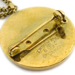 AMORE Vintage CHANEL 1994 Quilted Bag Brooch Pin Gold 29 AK35532b -Best Jewelry Store 20221208 ak35532b 04