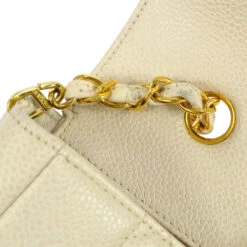 AMORE Vintage CHANEL * 1996-1997 Tall Diana Flap Medium Ivory Caviar 46406 -Best Jewelry Store 20221219 46406 09 d449e387 2f2a 4966 8eaa 1388a3b43624