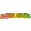 AMORE Vintage CHANEL 1997 Rainbow Lucite Hair Clip Barrette 46476