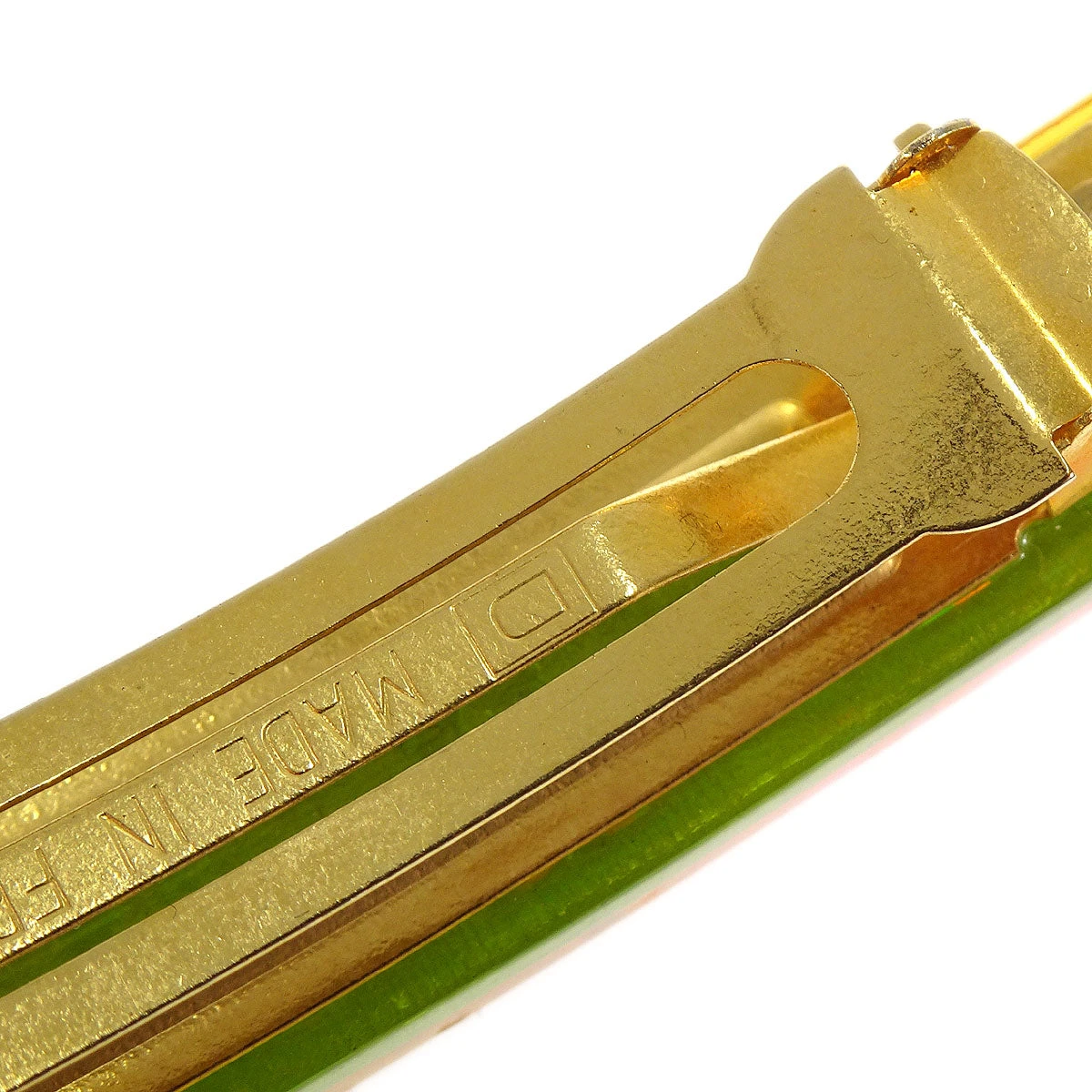 AMORE Vintage CHANEL 1997 Rainbow Lucite Hair Clip Barrette 46476 4 AMORE Vintage CHANEL 1997 Rainbow Lucite Hair Clip Barrette 46476 - Image 2