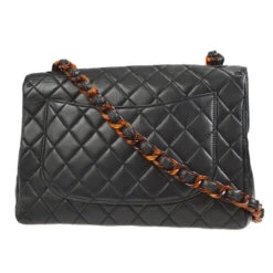 AMORE Vintage CHANEL 1996-1997 Classic Flap Jumbo Black Lambskin 46427 33 AMORE Vintage CHANEL 1996-1997 Classic Flap Jumbo Black Lambskin 46427 -Best Jewelry Store 20230110 46427 02 be6eeb85 ac15 4a34 b773 05958515e2d0