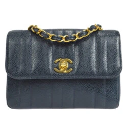 AMORE Vintage CHANEL 1994-1996 Vertical Straight Flap Mini 56462