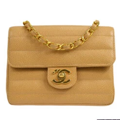 AMORE Vintage CHANEL 1994-1996 Horizontal Stitch Classic Square Flap Mini 17 Beige Caviar 56420 -Best Jewelry Store 20230113 56420 01 33bdb688 ee19 4ffc b353 a600354be954