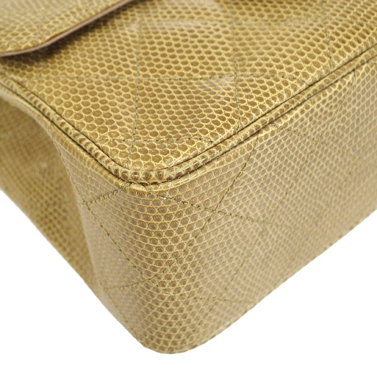 AMORE Vintage CHANEL 1991-1994 Classic Square Flap Mini Beige Lizard 47683 17 AMORE Vintage CHANEL 1991-1994 Classic Square Flap Mini Beige Lizard 47683 - Image 15