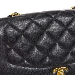 AMORE Vintage CHANEL 1994-1996 Tall Diana Flap Medium Black Caviar 17140 -Best Jewelry Store 20230206 17140 06