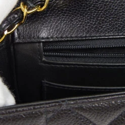 AMORE Vintage CHANEL 1994-1996 Tall Diana Flap Medium Black Caviar 17140 -Best Jewelry Store 20230206 17140 10
