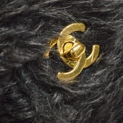 AMORE Vintage CHANEL * 1991-1994 Classic Flap Handbag Set Black Fur 26720 -Best Jewelry Store 20230209 26720 04 1c8fa91a 07ec 48cc 9d53 48b1136393d5