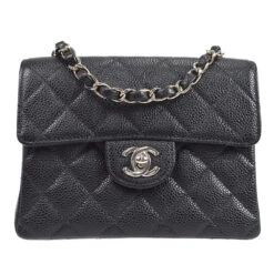 AMORE Vintage CHANEL 2000-2001 Classic Square Flap Mini 17 Black Caviar 27254 -Best Jewelry Store 20230222 27254 01 914b77e1 e8b0 4fa8 84cb 8b5d8f19559f