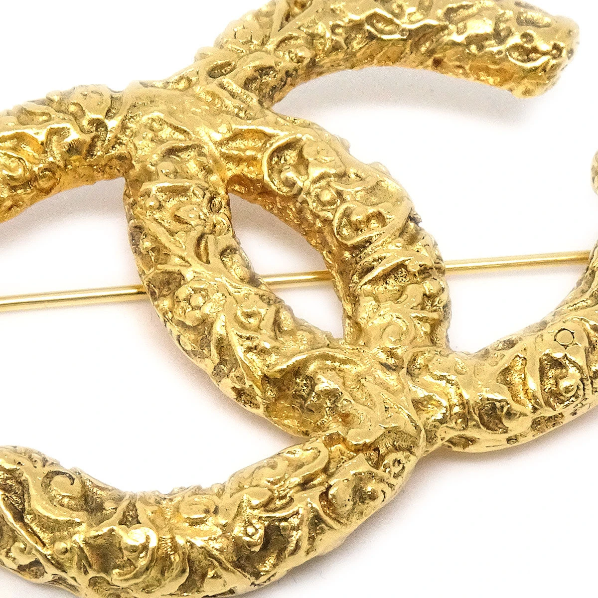 AMORE Vintage CHANEL CC Brooch Pin Gold 93A 27140 5 AMORE Vintage CHANEL CC Brooch Pin Gold 93A 27140 - Image 3