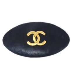 AMORE Vintage CHANEL Hair Barrette Black 51 47876 -Best Jewelry Store 20230306 47876 01 ef576293 5707 4b35 9ab2 38448655e704