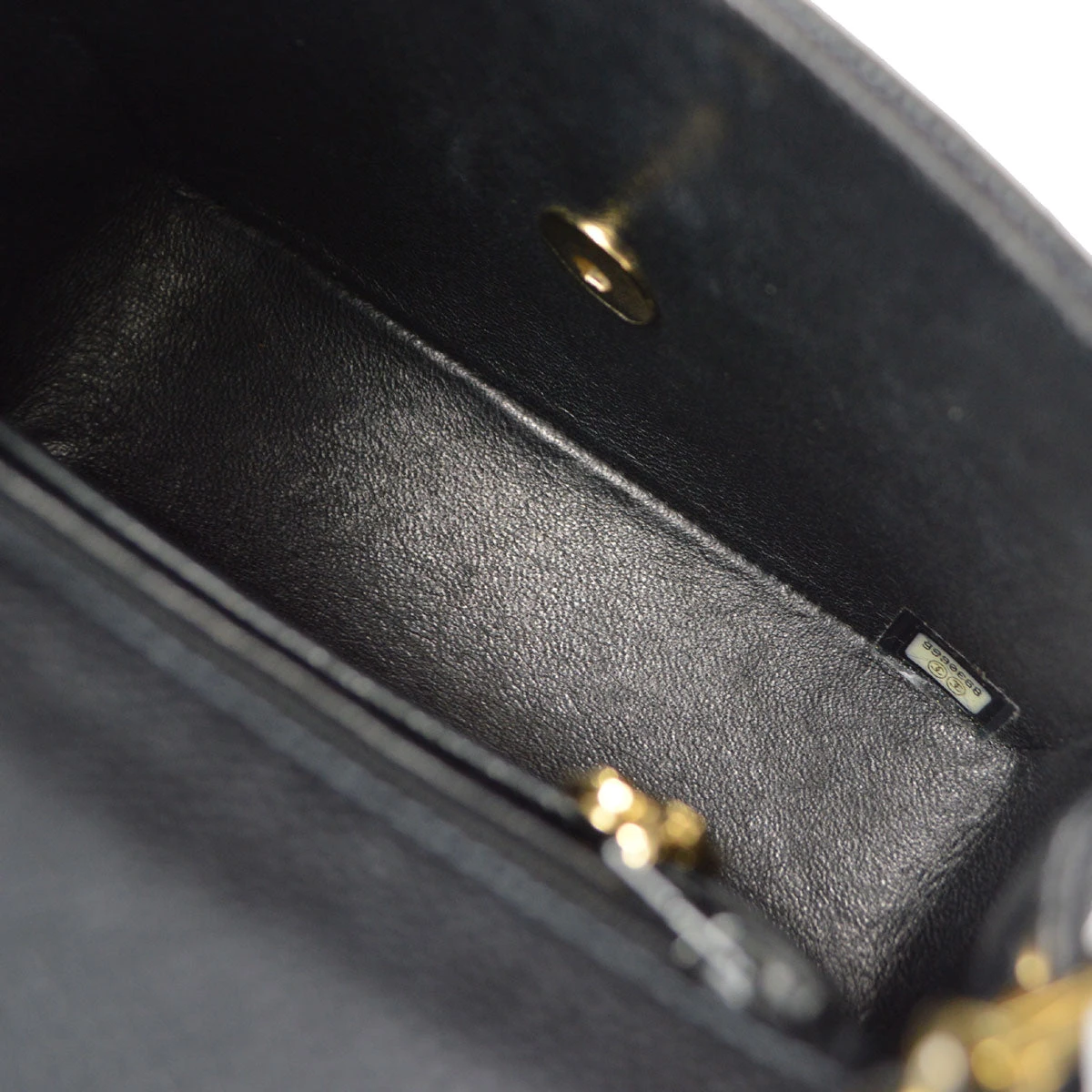 AMORE Vintage CHANEL Classic Flap Mini Square Chain Shoulder Bag Black Caviar 18176 9 AMORE Vintage CHANEL Classic Flap Mini Square Chain Shoulder Bag Black Caviar 18176 - Image 7