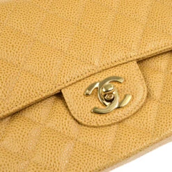 AMORE Vintage CHANEL Classic Double Flap Medium Shoulder Bag Beige Caviar 18728 26 AMORE Vintage CHANEL Classic Double Flap Medium Shoulder Bag Beige Caviar 18728 -Best Jewelry Store 20230327 18728 05 6c49d02a f309 4cbf a875 36a699bfff50