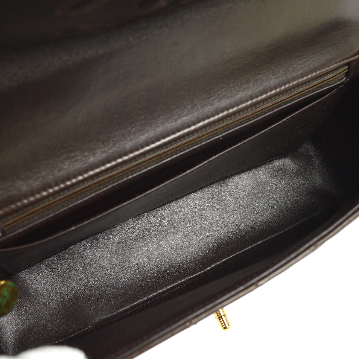 AMORE Vintage CHANEL Classic Single Flap 2 In 1 Handbag Set Brown Lambskin 24809 19 AMORE Vintage CHANEL Classic Single Flap 2 In 1 Handbag Set Brown Lambskin 24809 - Image 17