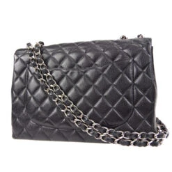 AMORE Vintage CHANEL Classic Flap Jumbo Double Chain Shoulder Bag Black Caviar 48505 -Best Jewelry Store 20230327 48505 02 b935ba33 29b6 4cbd 964a 015c0a511881