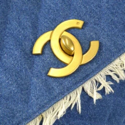 AMORE Vintage CHANEL Classic Flap Maxi Chain Shoulder Bag Indigo Denim 58227 25 AMORE Vintage CHANEL Classic Flap Maxi Chain Shoulder Bag Indigo Denim 58227 -Best Jewelry Store 20230330 58227 04