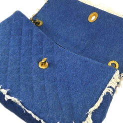 AMORE Vintage CHANEL Classic Flap Maxi Chain Shoulder Bag Indigo Denim 58227 28 AMORE Vintage CHANEL Classic Flap Maxi Chain Shoulder Bag Indigo Denim 58227 -Best Jewelry Store 20230330 58227 07