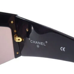 AMORE Vintage CHANEL Chain Sunglasses Eye Wear Black Small Good 58108 -Best Jewelry Store 20230413 58108 05 a64765f1 5226 402f a636 7ecc2f63c161