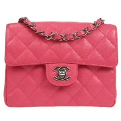 AMORE Vintage CHANEL * Classic Flap Mini Square Chain Shoulder Bag Pink Caviar 58123 -Best Jewelry Store 20230417 58123 01 c40822e6 5e75 4a57 91f2 b686b4d6fc22