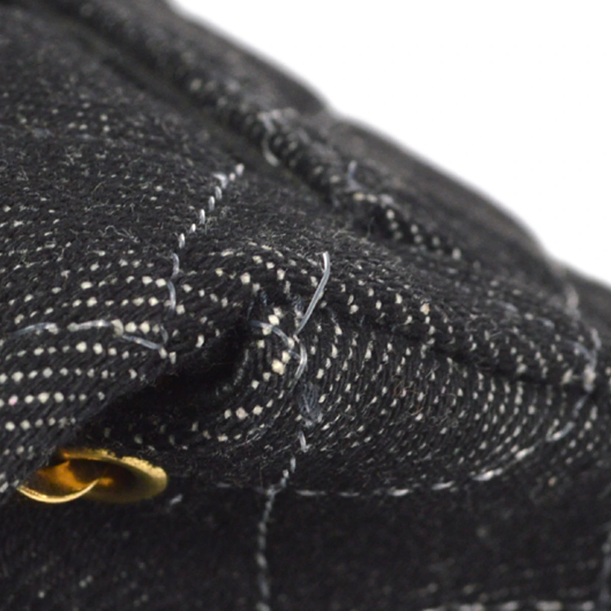 AMORE Vintage CHANEL 1997-1999 Classic Flap Mini Square 17 Black Denim 77473 17 AMORE Vintage CHANEL 1997-1999 Classic Flap Mini Square 17 Black Denim 77473 - Image 15