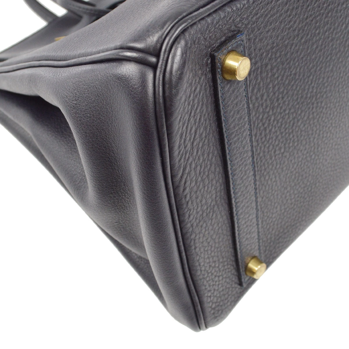 AMORE Vintage HERMES 1997 BIRKIN 35 Navy Evergrain 27392 5 AMORE Vintage HERMES 1997 BIRKIN 35 Navy Evergrain 27392 - Image 3