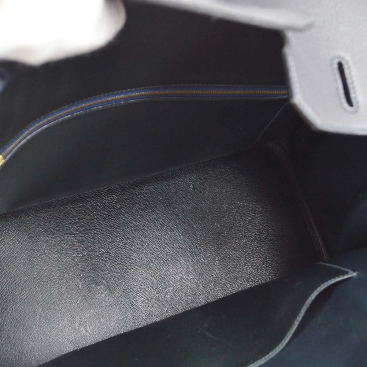 AMORE Vintage HERMES 1997 BIRKIN 35 Navy Evergrain 27392 6 AMORE Vintage HERMES 1997 BIRKIN 35 Navy Evergrain 27392 - Image 4