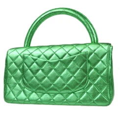 AMORE Vintage CHANEL 1994 Classic Flap Handbag Medium Metallic Green Lambskin 66857 -Best Jewelry Store 20230522 66857 02 b68c6abc 0ed3 4cd7 ab68 69657b227661