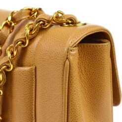 AMORE Vintage CHANEL 1991-1994 Big CC Vertical Stitch Classic Flap Jumbo Beige Caviar 87063 -Best Jewelry Store 20230525 87063 05 0c7e2407 5208 42f4 b268 a4024ae31e9e