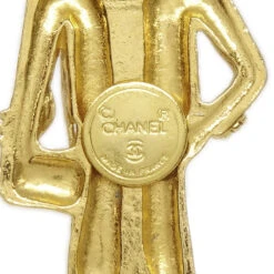 AMORE Vintage CHANEL 1980s Coco Brooch Gold 88059 -Best Jewelry Store 20230525 88059 04