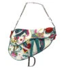 AMORE Vintage CHRISTIAN DIOR * Loves John Saddle Handbag Multicolor 67312 -Best Jewelry Store 20230605 67312 01