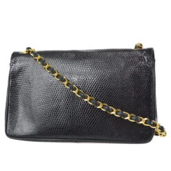 AMORE Vintage CHANEL * Straight Flap Chain Shoulder Bag Black Lizard 98558 33 AMORE Vintage CHANEL * Straight Flap Chain Shoulder Bag Black Lizard 98558 -Best Jewelry Store 20230615 98558 02 1173fdb8 a1fa 4a92 83bc 572612c0437e